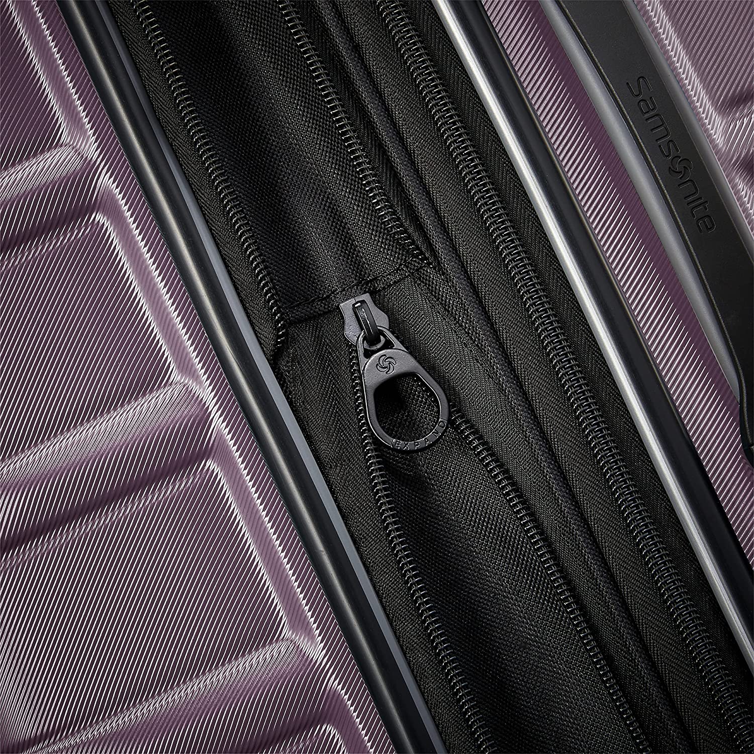 Samsonite Omni 2 Hardside Expandable Luggage with Spinner Wheels， Carry-On 20-Inch， Purple - Image 6